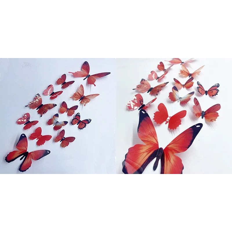 3D Butterfly Wall Stickers Set 9