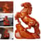 Rosewood Feng Shui Horse Lucky Wealth Statue 6