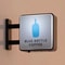 Mini Coffee Shop LED Light Fridge Magnet 9