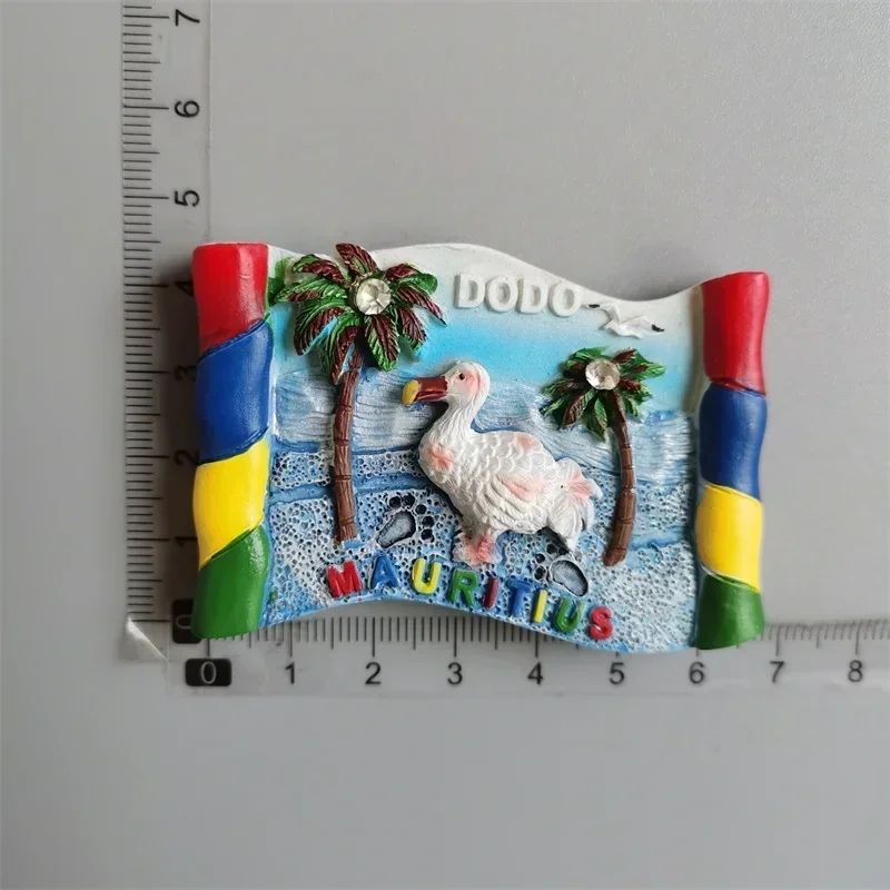 Mauritius Dodo Souvenir Fridge Magnet 12