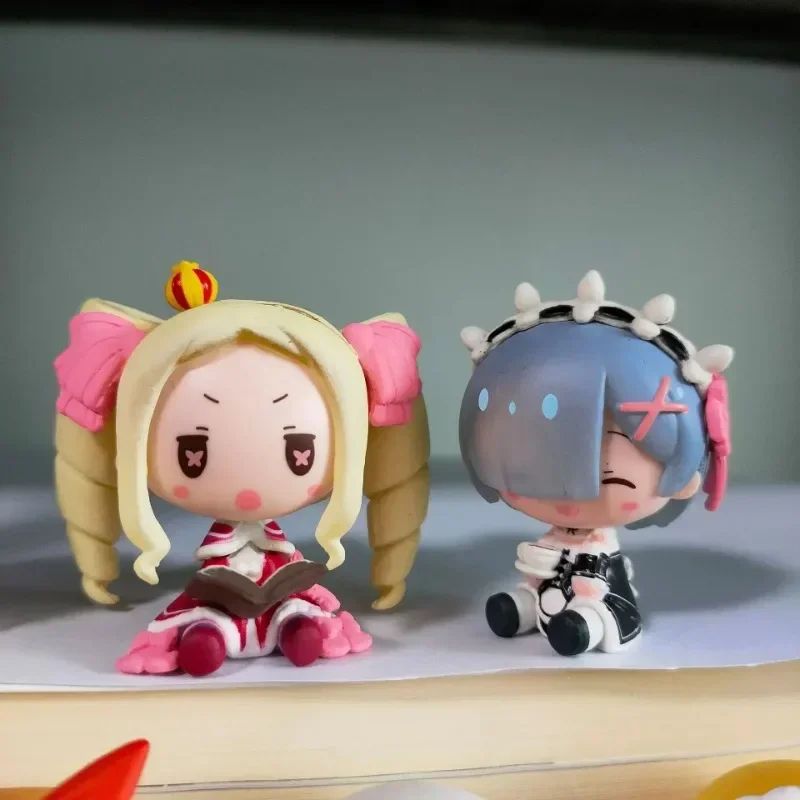 Cute Re Zero Rem Mini Anime Figurine Set 7