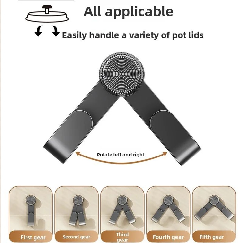 Wall Mounted Pot Lid And Cutting Board Rack 4