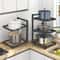 Adjustable 2 To 4 Tier Kitchen Pot Rack Organizer 5