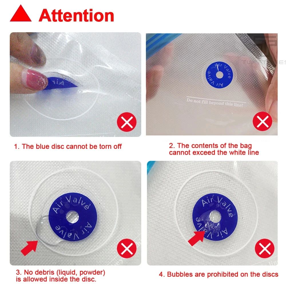 Reusable Vacuum Food Storage Bags With Electric Pump 6