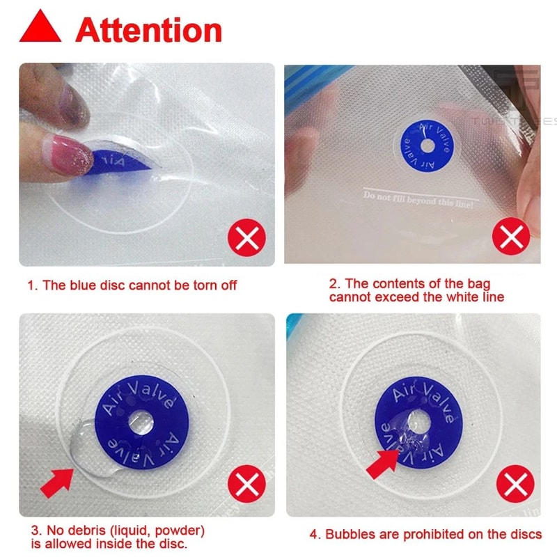 Reusable Vacuum Food Storage Bags With Electric Pump 6