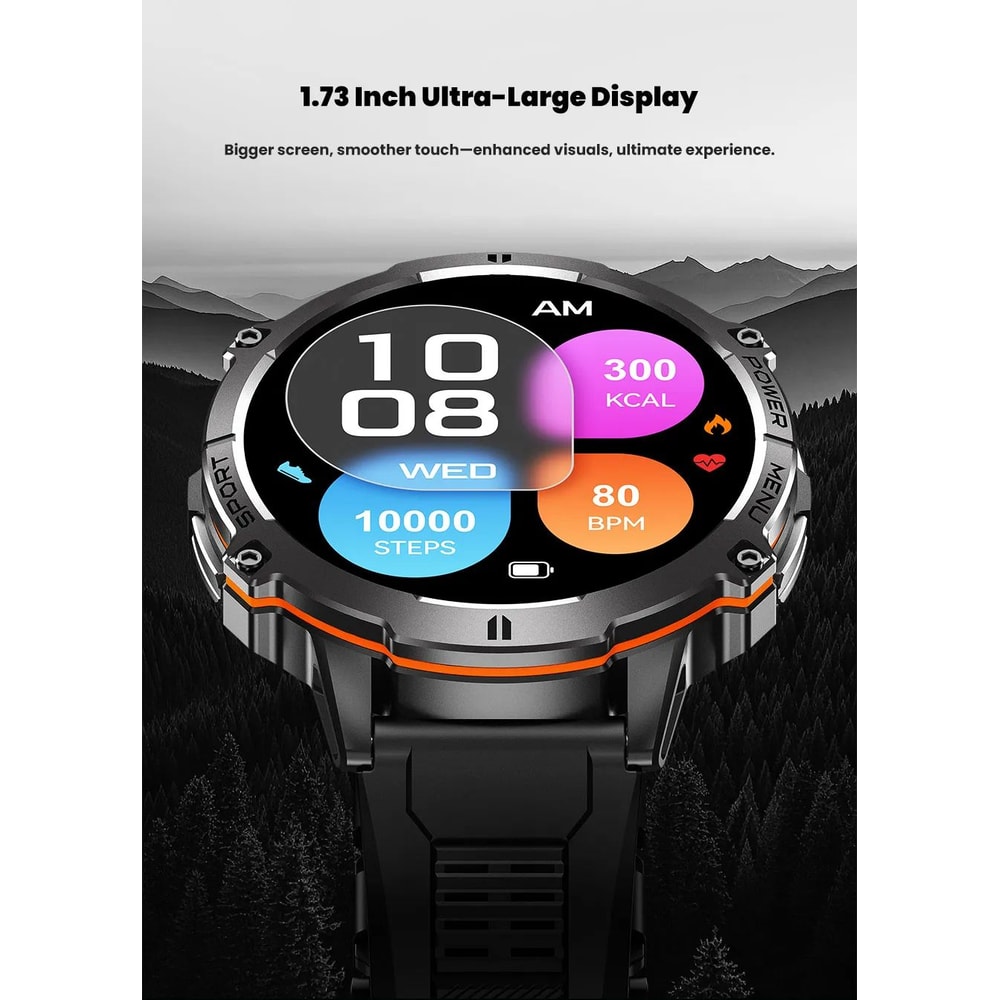 T Rex 3 Military Grade Smartwatch With AMOLED Display 7