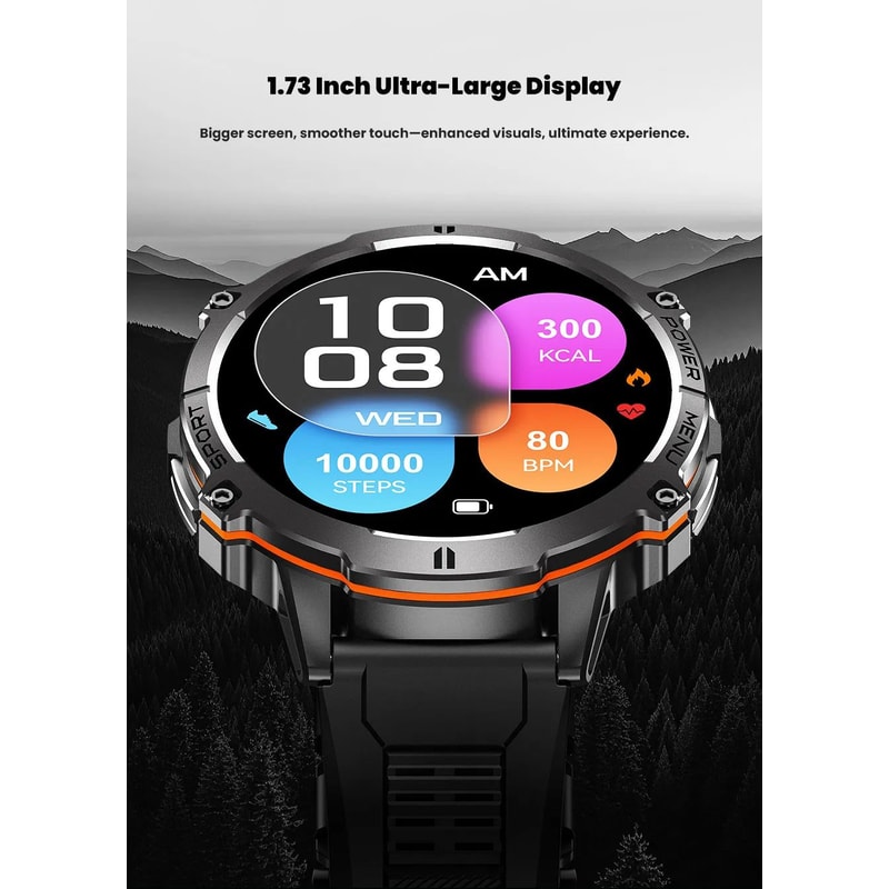 T Rex 3 Military Grade Smartwatch With AMOLED Display 7
