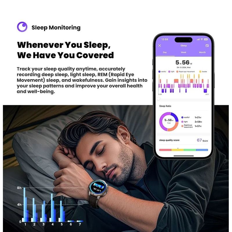 T Rex 3 Military Grade Smartwatch With AMOLED Display 10