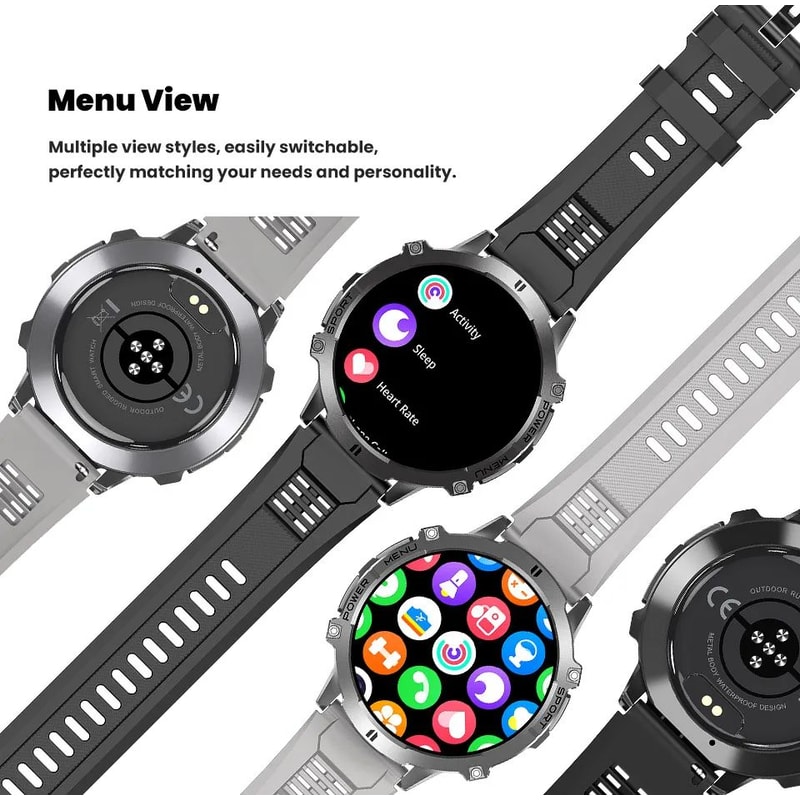 T Rex 3 Military Grade Smartwatch With AMOLED Display 11