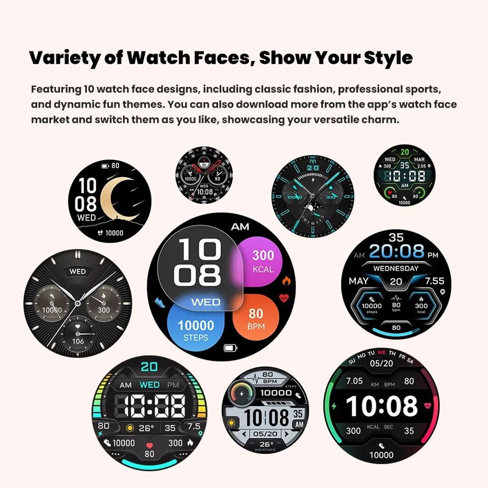 T Rex 3 Military Grade Smartwatch With AMOLED Display 12