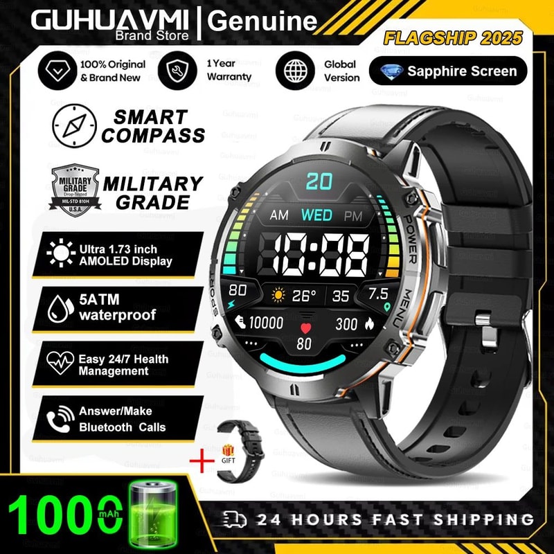 T Rex 3 Military Grade Smartwatch With AMOLED Display 17