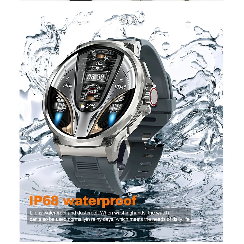 185 Inch AMOLED GPS Smartwatch With Bluetooth Call 7