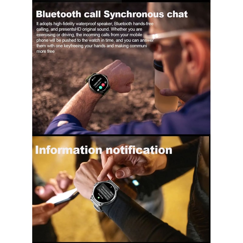 185 Inch AMOLED GPS Smartwatch With Bluetooth Call 10