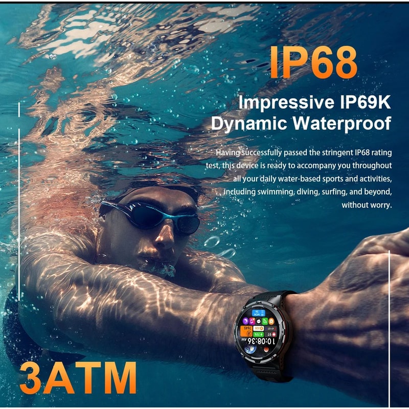 T Rex 3 GPS Military Smartwatch With NFC Call 11