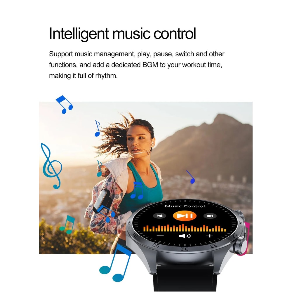 ECG PPG AI Health Smartwatch With Lipid And Uric Monitor 11