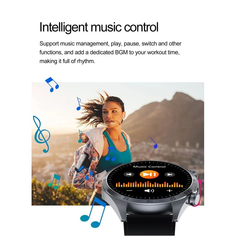 ECG PPG AI Health Smartwatch With Lipid And Uric Monitor 11