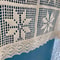 Crochet Lace Table Runner Cotton Linen Blend 6
