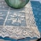 Crochet Lace Table Runner Cotton Linen Blend 7