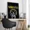 Nirvana Rock Band Calligraphy Canvas Poster 14