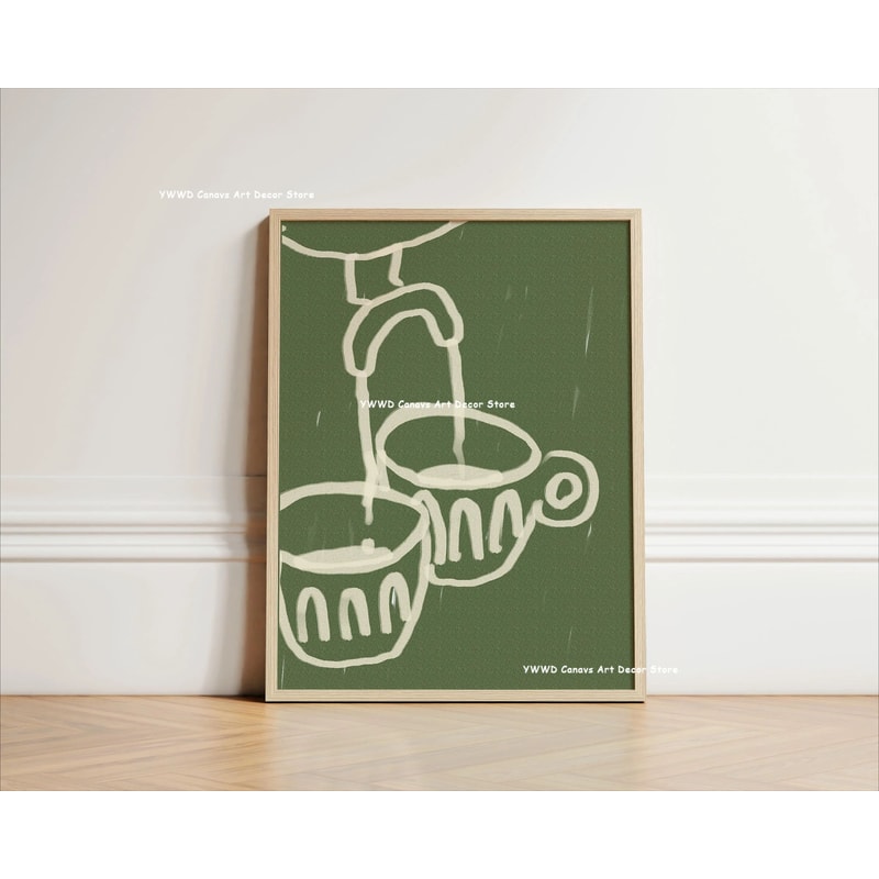 Buongiorno Espresso Coffee Canvas Wall Poster 17