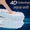 4D Massage Latex Insoles Arch Support Inserts 1