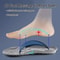 4D Massage Latex Insoles Arch Support Inserts 5