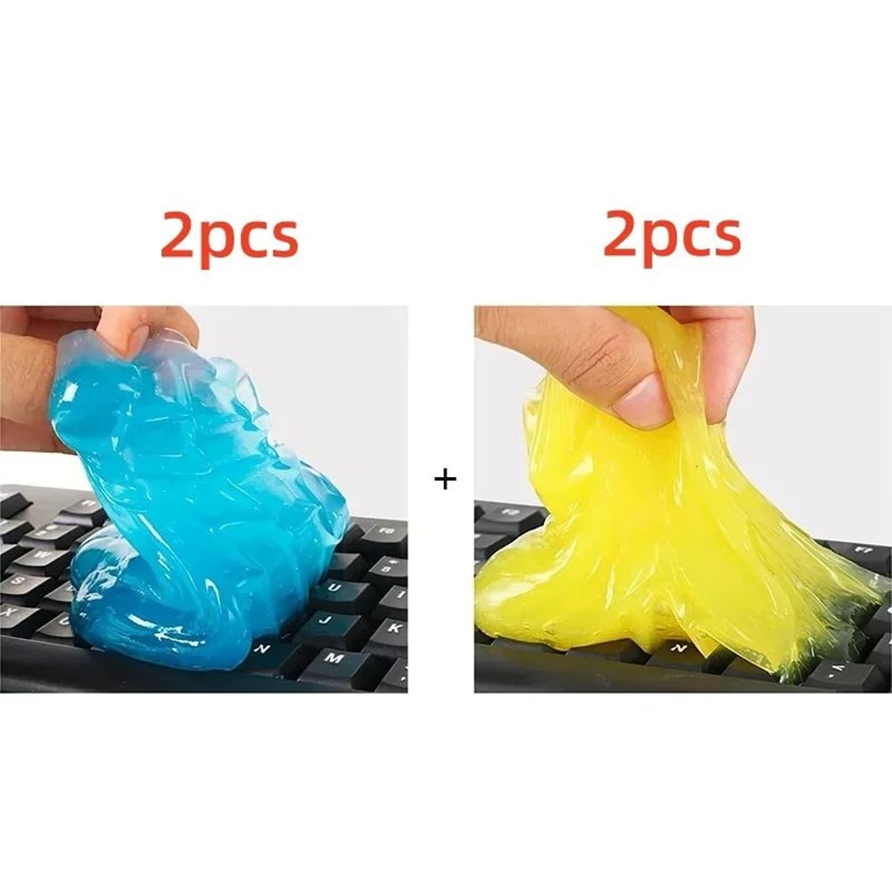 Car Cleaning Gel Dust Remover Slime 13
