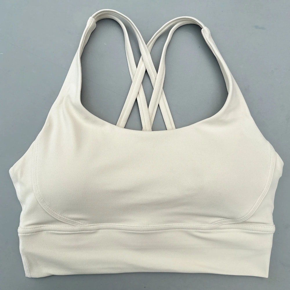 Cross Back Push Up Sports Bra 3