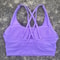 Cross Back Push Up Sports Bra 24