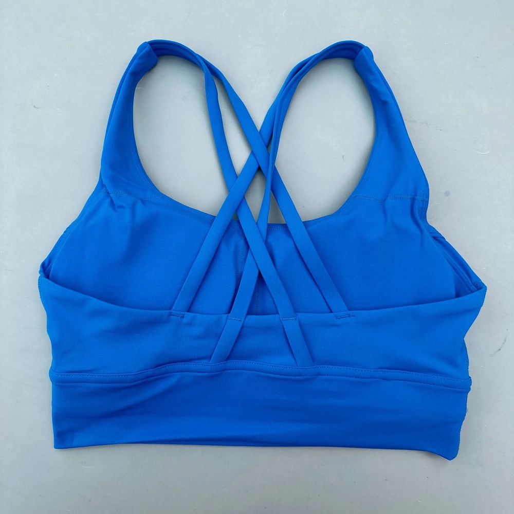 Cross Back Push Up Sports Bra 11