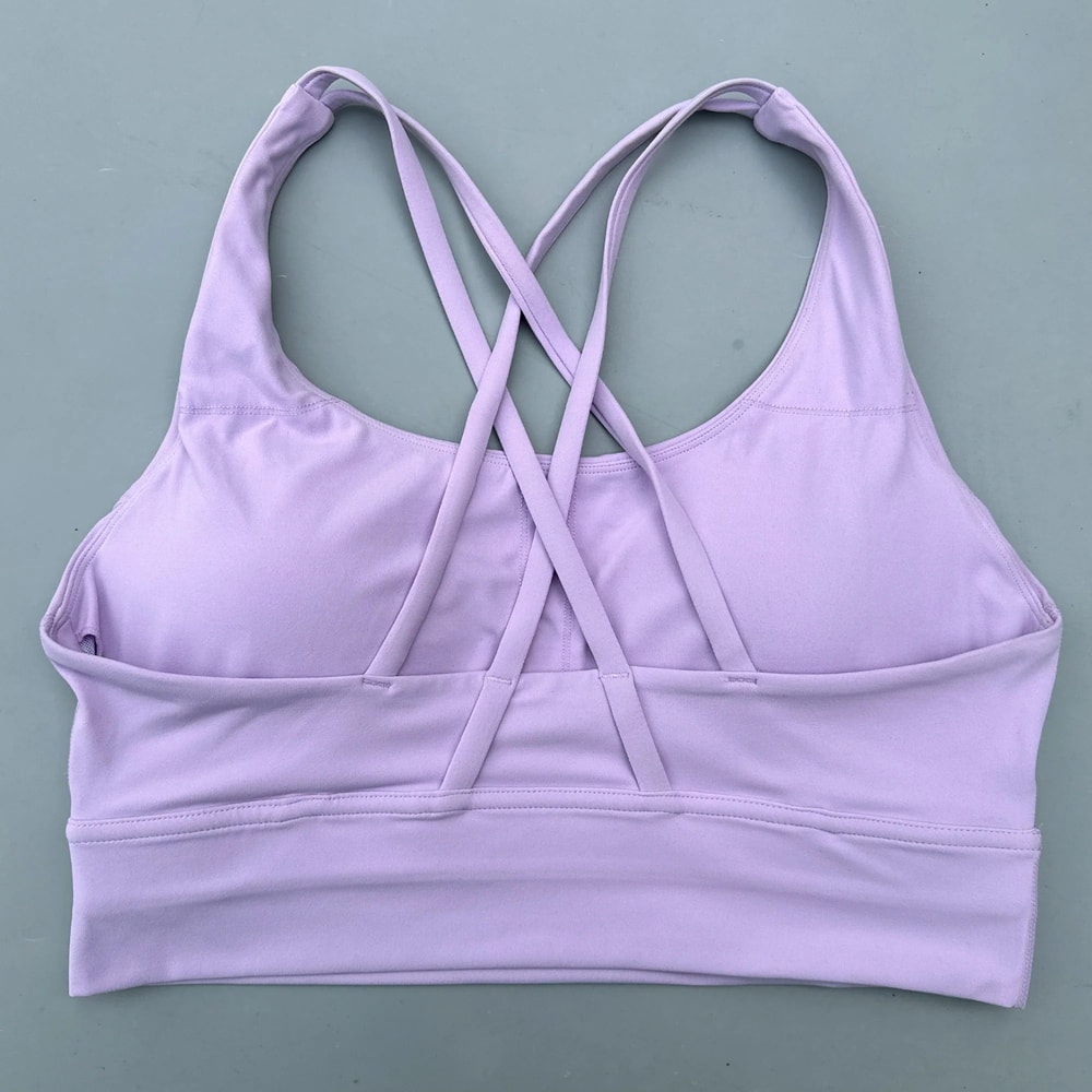 Cross Back Push Up Sports Bra 16