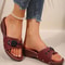 Luxury Rhinestone Wedge Sandals For Women 9