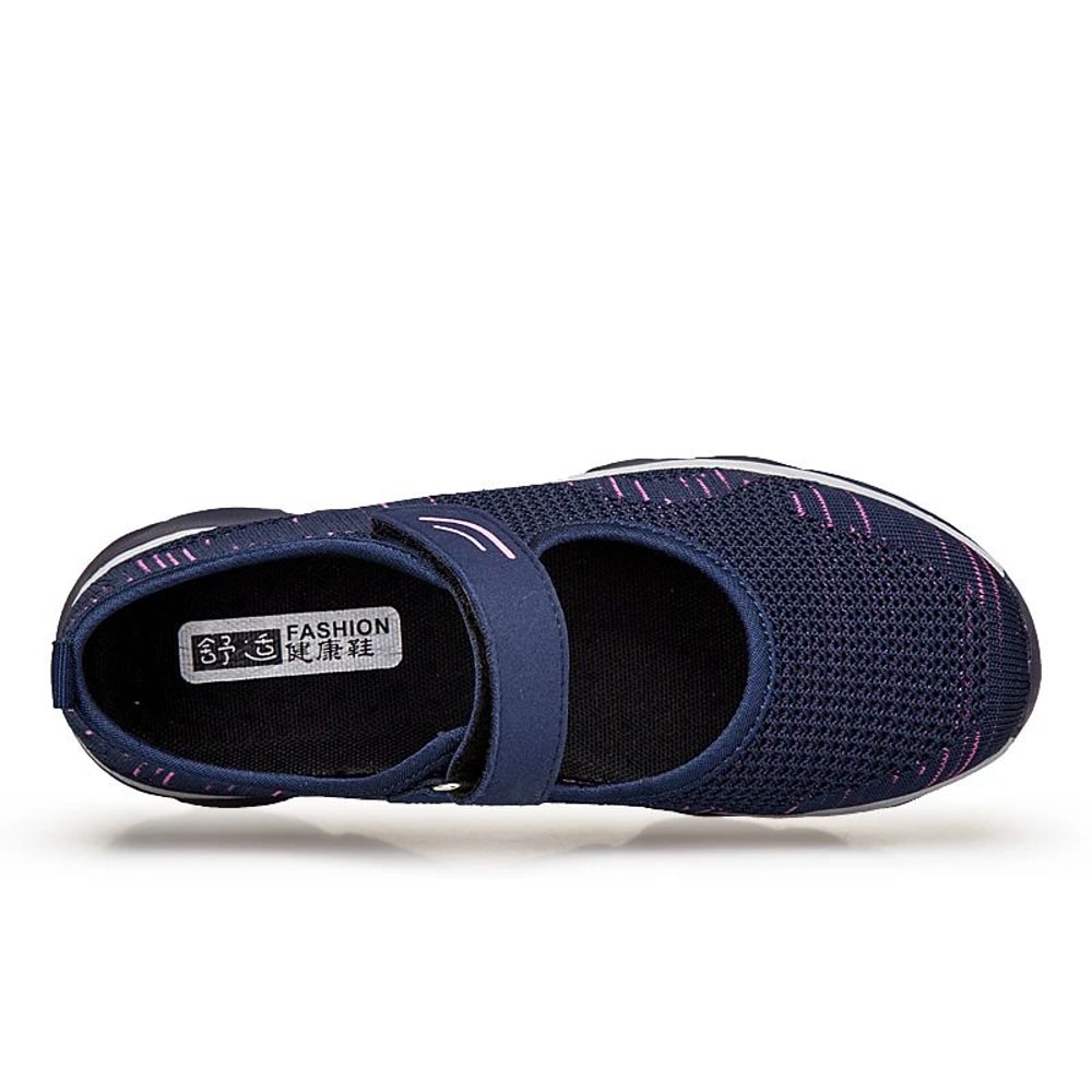 Breathable Mesh Platform Sneakers For Women 3