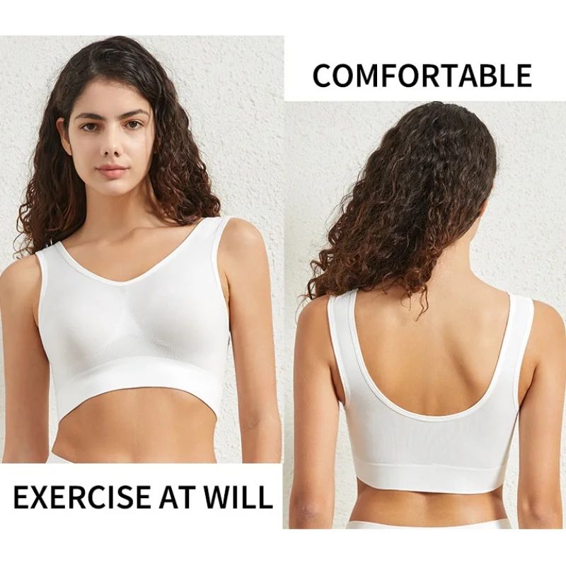 Seamless Push Up Sports Bralette For Women Plus Size 8