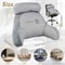 Triangular Backrest Reading Pillow Cushion 7
