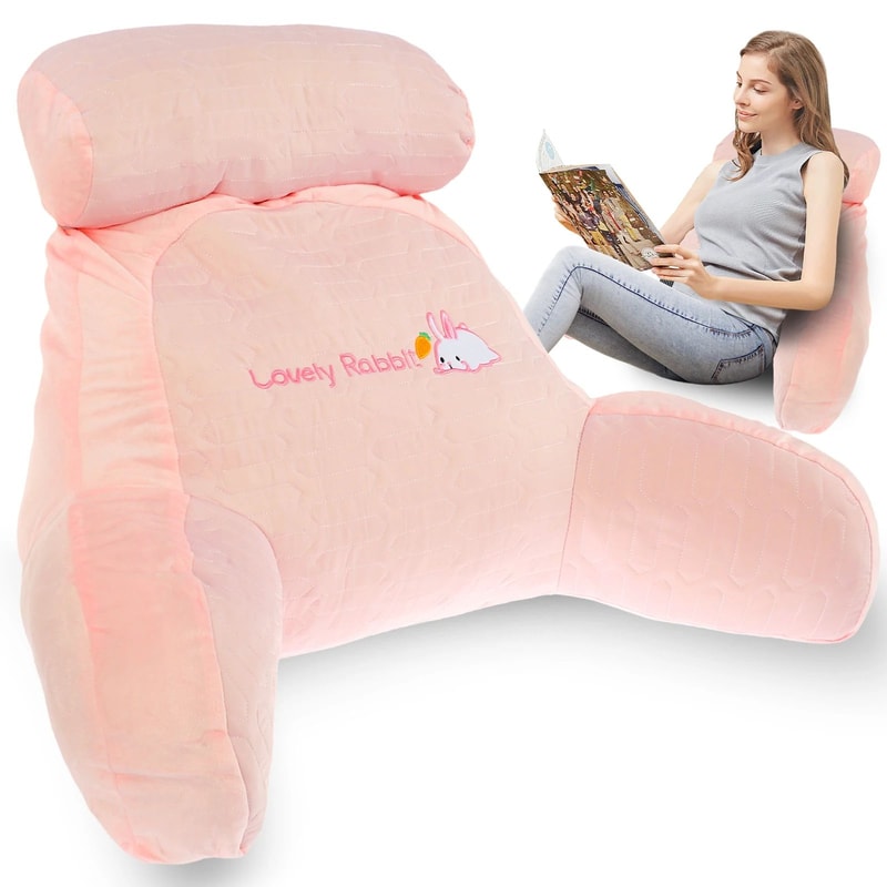 Triangular Backrest Reading Pillow Cushion 18