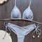 Sexy Triangle Chain Bikini Set For Women 1