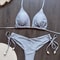 Sexy Triangle Chain Bikini Set For Women 1
