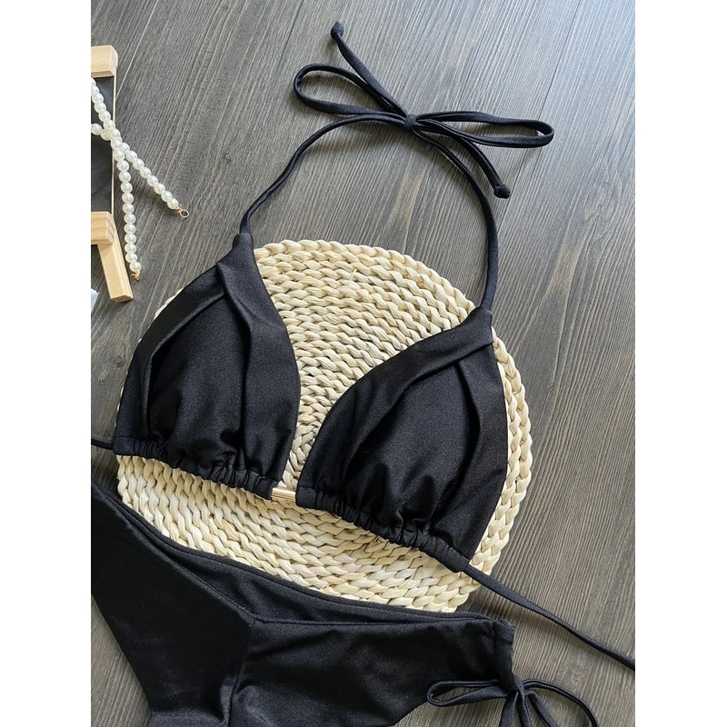 Sexy Triangle Chain Bikini Set For Women 7