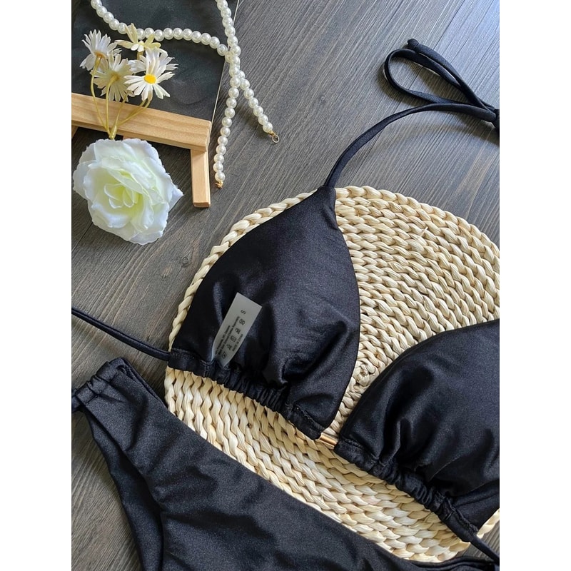 Sexy Triangle Chain Bikini Set For Women 8