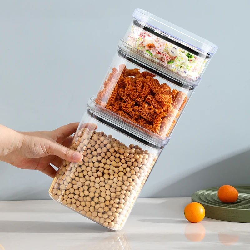 4pcs Airtight Grain Storage Containers Set 3
