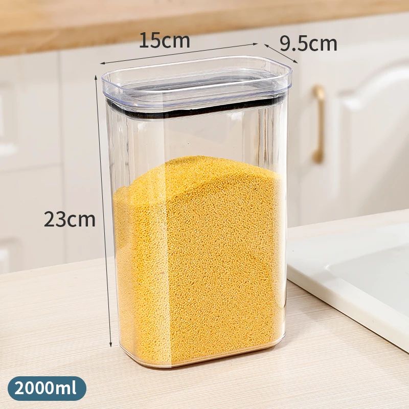 4pcs Airtight Grain Storage Containers Set 16