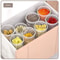 Airtight Grain Storage Containers Kitchen Organizer Set 8