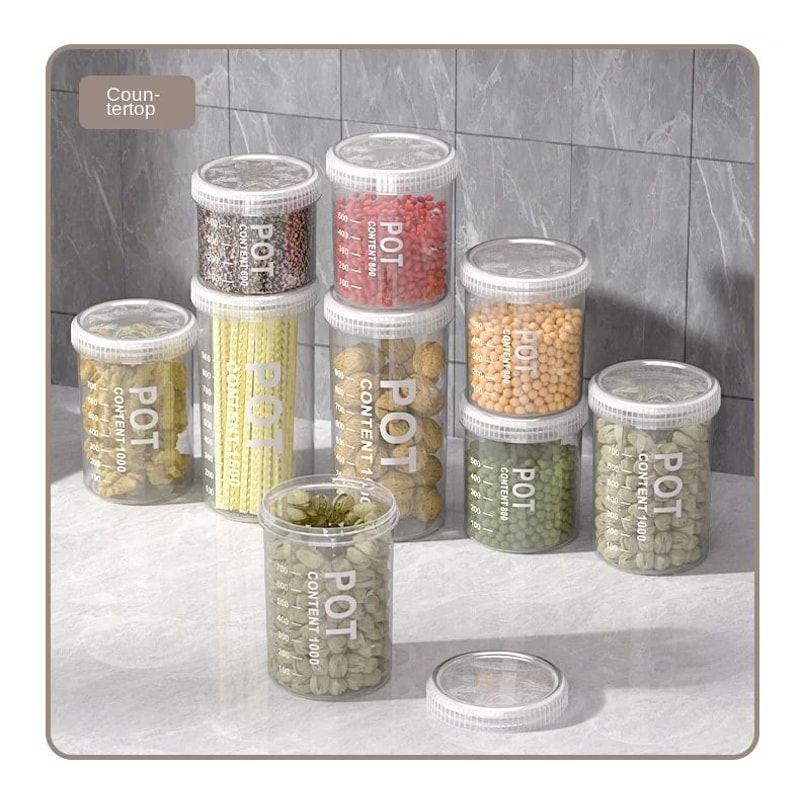 Airtight Grain Storage Containers Kitchen Organizer Set 9