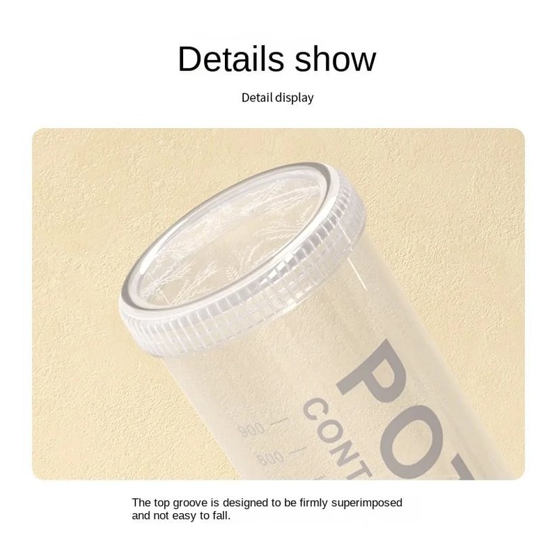 Airtight Grain Storage Containers Kitchen Organizer Set 12