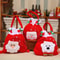 Christmas Drawstring Gift Bags With Handle Set 2