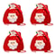 Christmas Drawstring Gift Bags With Handle Set 11