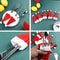 Mini Santa Hat Cutlery Decorations Set 5