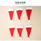 Mini Santa Hat Cutlery Decorations Set 7