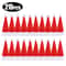 Mini Santa Hat Cutlery Decorations Set 11
